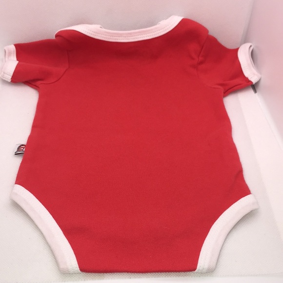 Dr. Seuss by Bumkins Thing 1 Infant Baby Bodysuit Red Size 3 Months - Picture 6 of 7